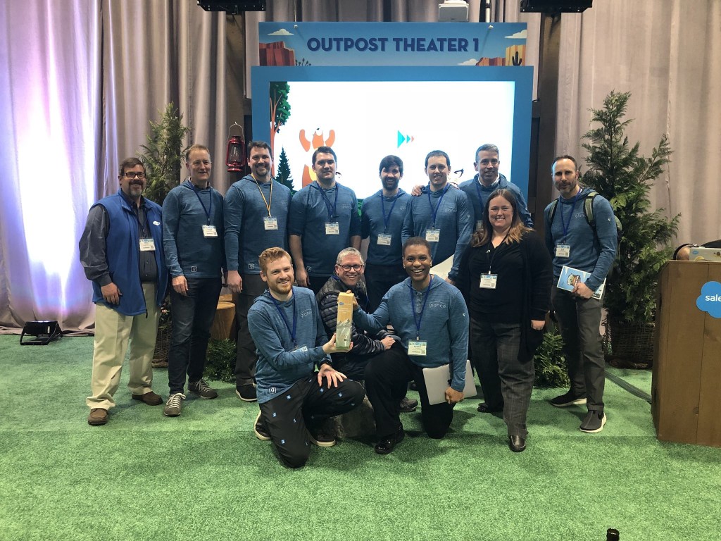 Glance Networks winning a Demo Jam